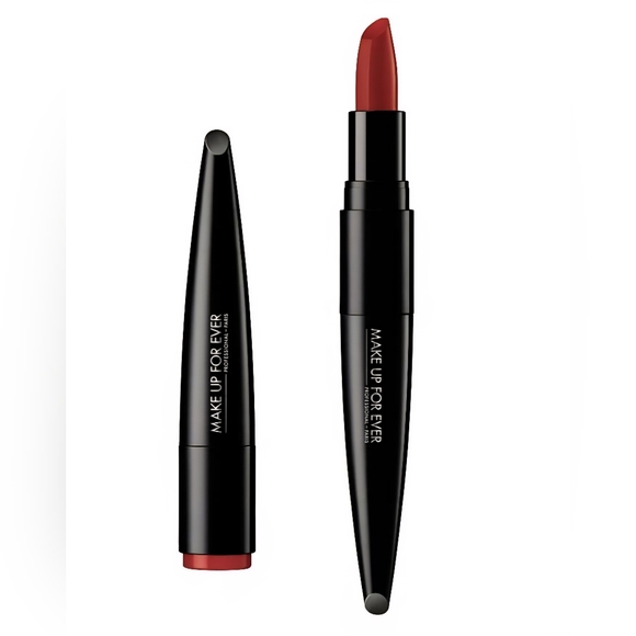 Make Up For Ever Rouge Artist-intense Color Beautifying Lipstick 110 Fearless Va - Picture 1 of 3